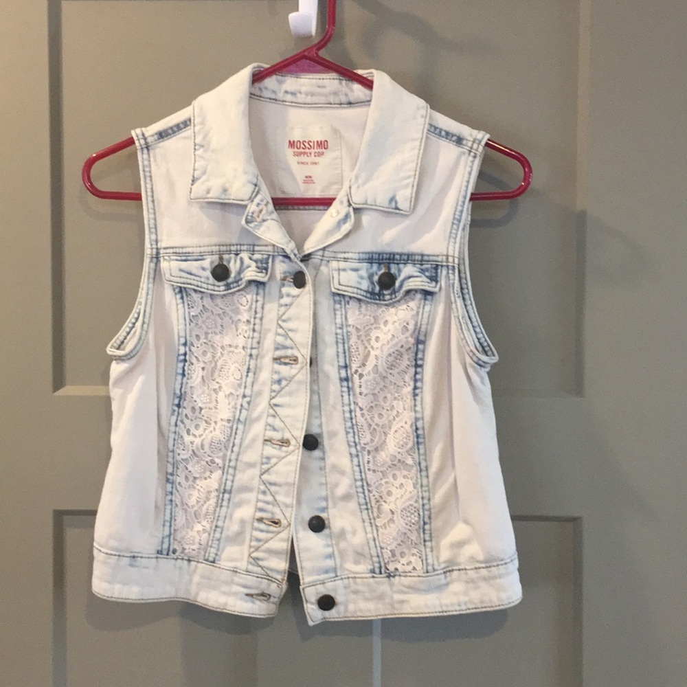 Cropped, Jean Vest